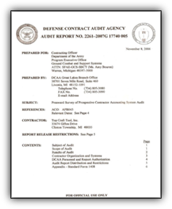Defense Contract Audit