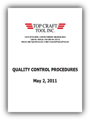 Quality Control Procedures