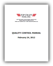 Download Top Craft Quality Control Manual